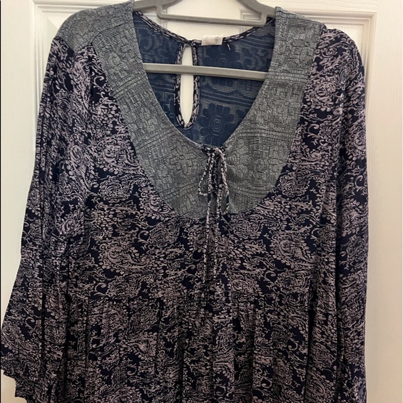 Anthropologie:  Akemi + Kin Boho Peasant Blouse - Picture 12 of 13